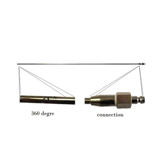 Air Extension wand Rigid 38” with 360° spray pattern
