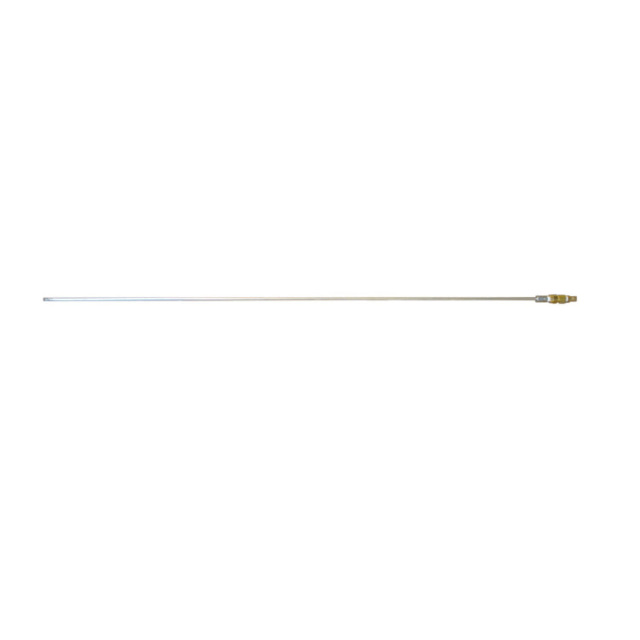 Airless Extension 38" Rigid with Conical Tip.